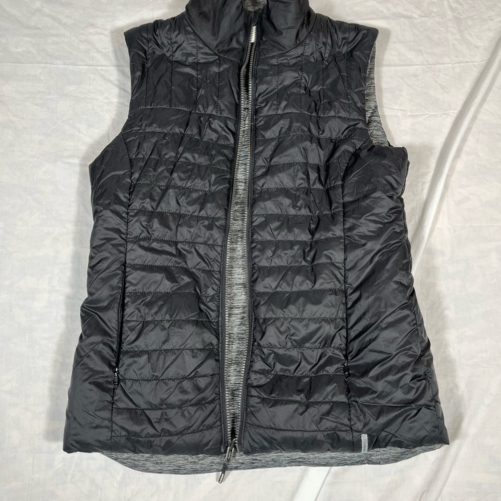 Mondetta Women's Black Quilted Vest. Super warm, side M